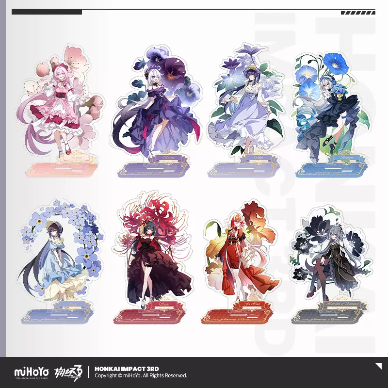 崩壊3rd セガ限定オリジナルアクリルスタンド　カレン 崩壊3rd 崩壊ダンジョンシリーズ戦乙女 アクリルスタンド 姫子