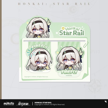 【崩スタ公式店】パム展覧会 ソフトマグネット 20元