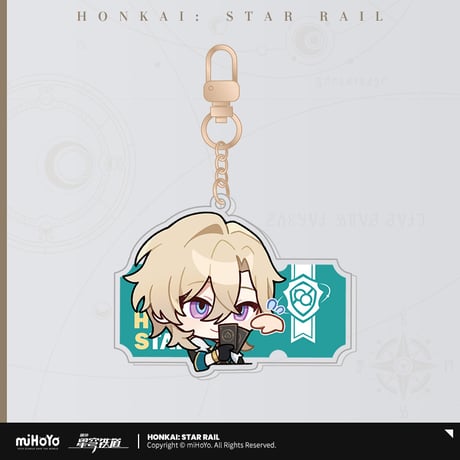 【崩スタ公式店】パム展覧会 ちびキャラ アクリルキーホルダー A 28元