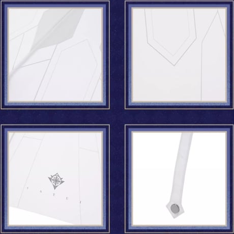 【原神公式店】霜痕与権焔 傘 249元 （単独発送）