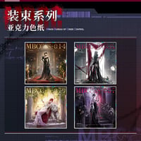 【無期迷途周辺店】2404 装束 アクリル色紙 30元 （予約70日以内発送）