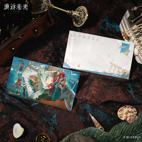 【重返未来1999】2609 重燃！流金之海 CGポストカード セット 20元 （予約200日以内発送）