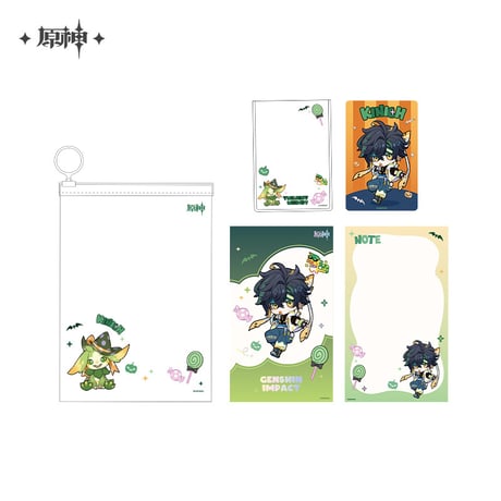 【原神公式店】幽夜綺想 カード セット 48元