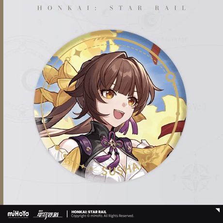 【崩スタ公式店】巡狩運命 缶バッジ 18元
