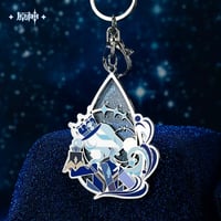 【原神公式店】フリーナ 流砂 金属 キーホルダー 58元 （予約11上発送）
