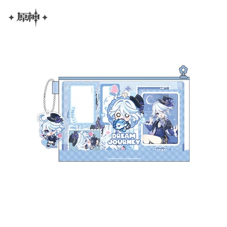 【原神公式店】星稚夢旅 クリアポーチ セット 58元 （予約12下発送）