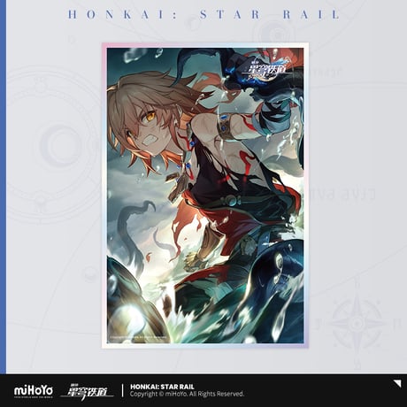 【崩スタ公式店】光円錐 アクリル色紙 C 48元