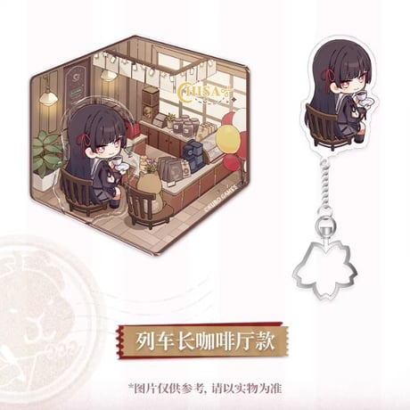 【KURO GAMES旗艦店】鳴潮 2601 千咲 アクリル マグネット 35元 (予約7上発送)