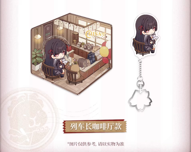 KURO GAMES旗艦店】鳴潮 2601 千咲 アクリル マグネット 35元 (予約7上