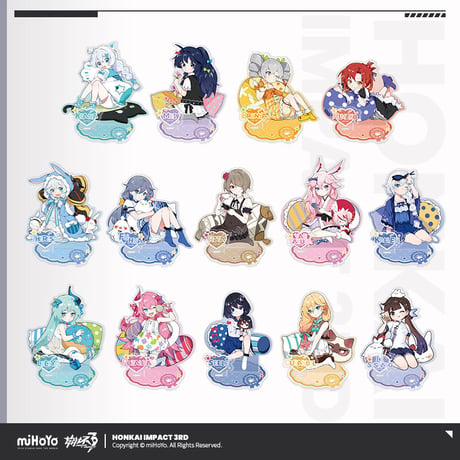 Prizes | GiGOお店情報サイト 崩壊3rd アクリルプレート～GiGO限定