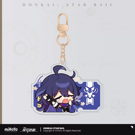 【崩スタ公式店】パム展覧会 ちびキャラ アクリルキーホルダー A 28元