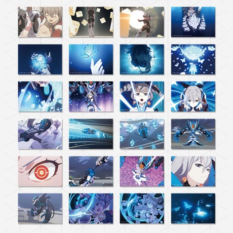 【崩壊3rd公式店】アニメ CG ポストカード セット