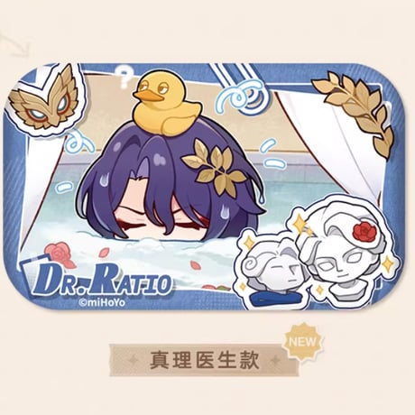 【崩スタ公式店】パム留影簿 缶バッジ A 15元 （予約200日以内発送）