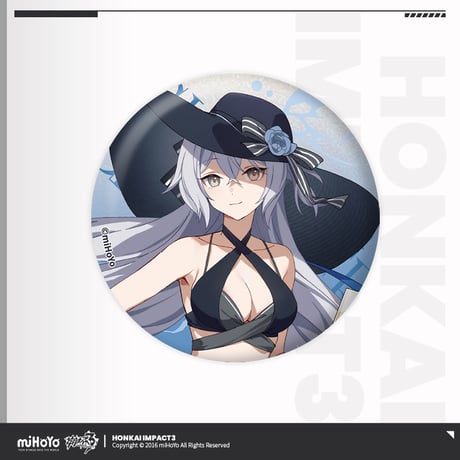 【崩壊3rd公式店】悠遊夏日 缶バッジ 第2弾 15元