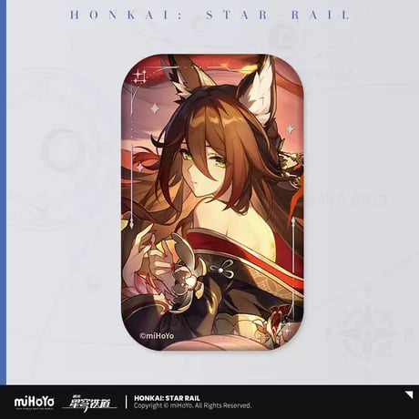 【崩スタ公式店】光円錐 スクエア 缶バッジ B 15元