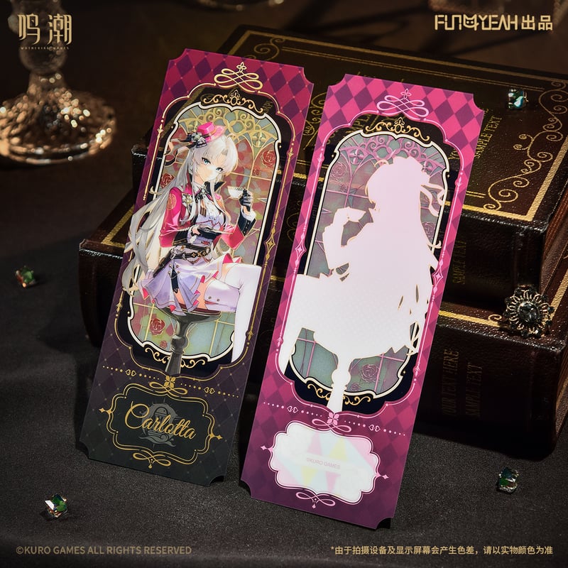 鳴潮 流光秘语 カルロッタ 特典ポスター ゆうゆう猫@中国限定グッズ代行 on X: 
