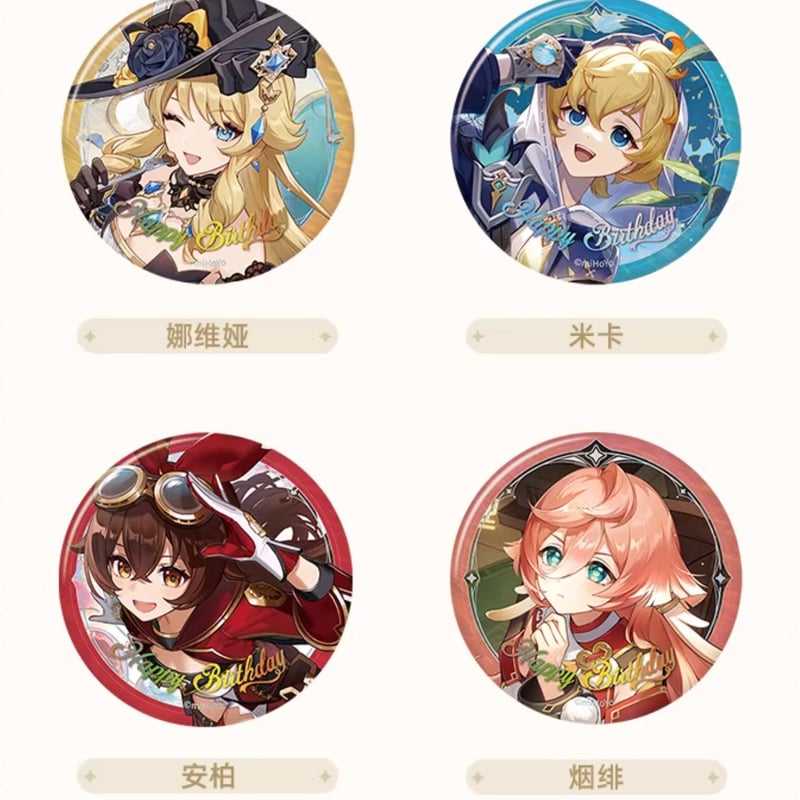 缶バッジ　15個 蛍光缶バッジ44mm, - ZACKKA -ザッカ-