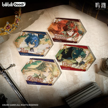【KURO GAMES旗艦店】鳴潮 冠戴之墟 マグネット 25元 (予約10下発送)