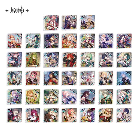 【原神公式店】命定の日 2025 アクリルプレート 48元