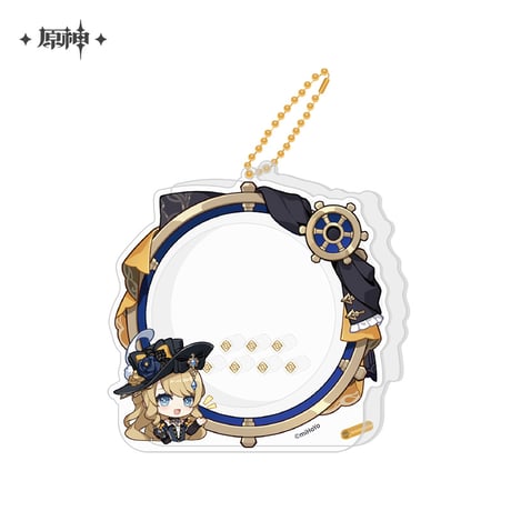【原神公式店】缶バッジ フレーム A 48元