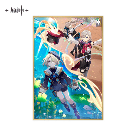 【原神公式店】キービジュアル 色紙 28元