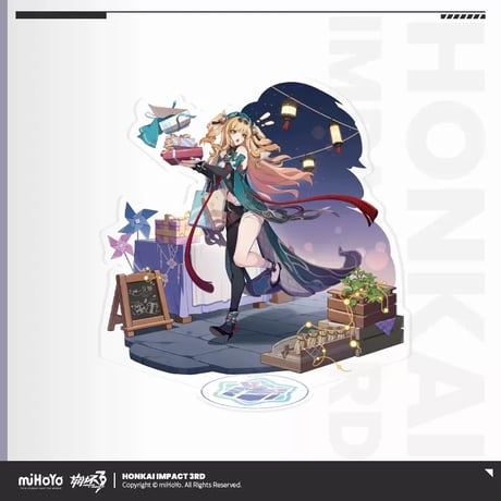 【崩壊3rd公式店】第二部 聖痕 アクリルスタンド 48元