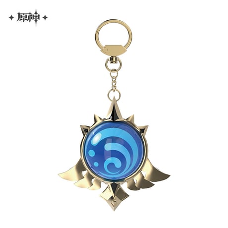 【原神公式店】神の目 キーホルダー モンド 65元