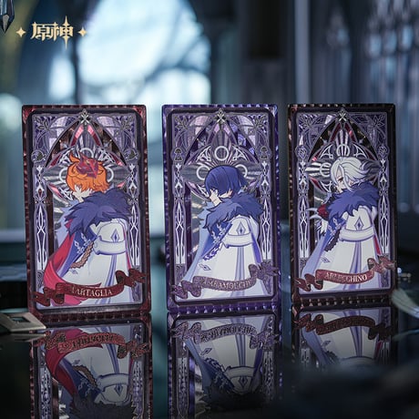 【原神公式店】霜痕与権焔 カード セット 205元