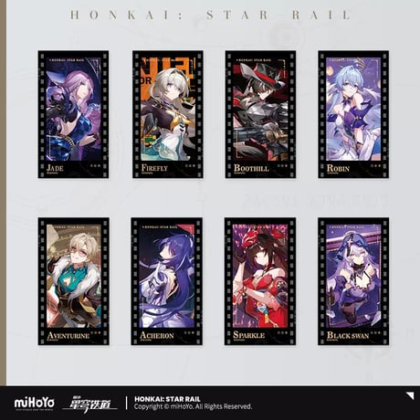 【崩スタ公式店】群星邀約 フィルム型 カード A 9.9元