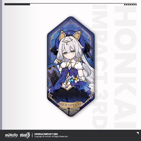 【崩壊3rd公式店】  七術・奇遇の夜 等身 缶バッジ 15元