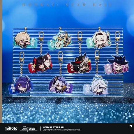 【崩スタ公式店】パム展覧会 ちびキャラ アクリルキーホルダー A 28元
