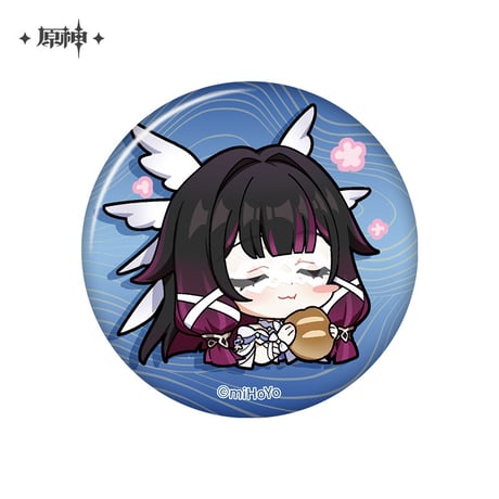 【原神公式店】ナドクライ ちびキャラ 缶バッジ 12元