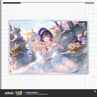 【崩壊学園2公式店】晴春風呂 PET色紙 35元
