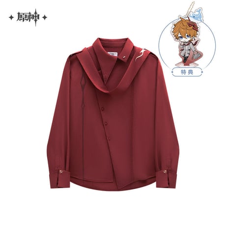 【原神公式店】タルタリヤ シャツ 329元 （予約9中発送）