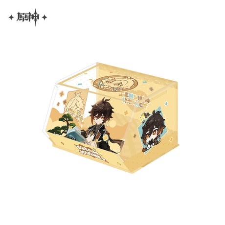 【原神公式店】星稚夢旅 アクリル 収納ボックス 68元 （予約12下発送）