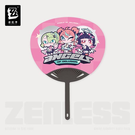 【ゼンゼロ公式店】PINK甜蜜暴撃 ちびキャラ うちわ 20元 （予約2027年3中発送）