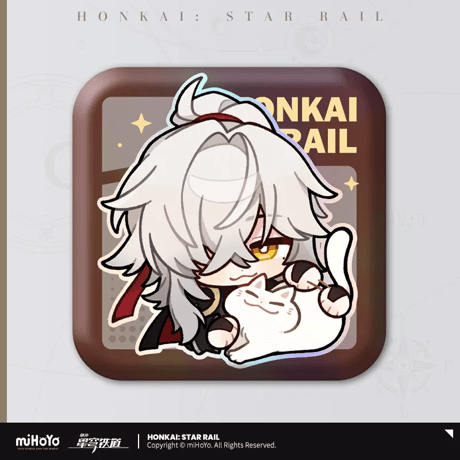 【崩スタ公式店】パム展覧会 スクエア 缶バッジ A 15元