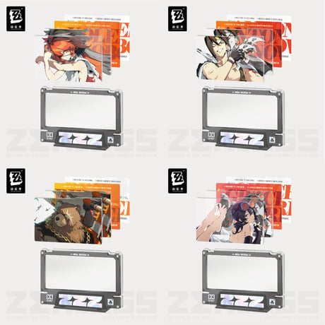 【ゼンゼロ公式店】影画 アクリルカード＆フレーム 白祇重工 98元