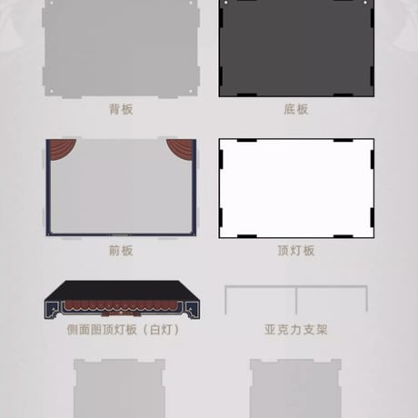【崩スタ公式店】ちびキャラ フィギュア 専用ケース