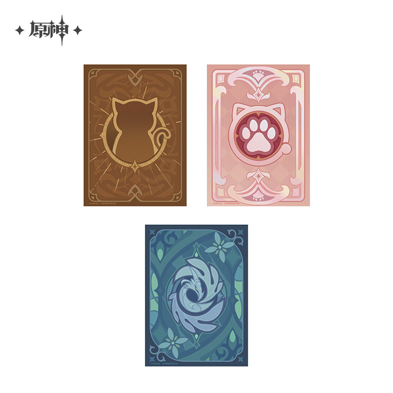 原神公式店】七聖召喚 カードスリーブ 40元 | ちゃぱん