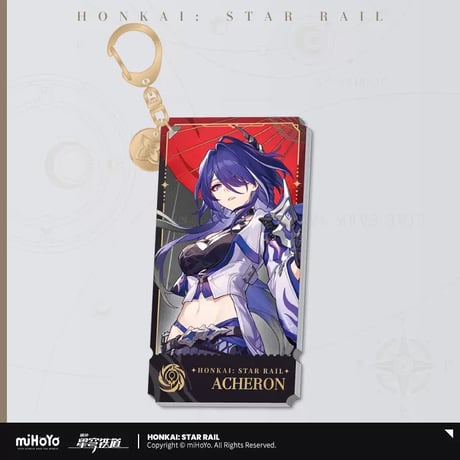 【崩スタ公式店】虚無運命 アクリルキーホルダー 32元