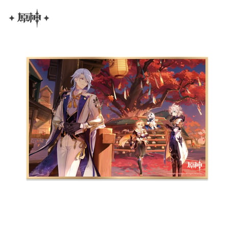 【原神公式店】キービジュアル 色紙 28元