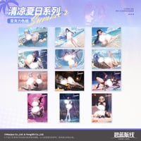 【アズレン】2605 清涼夏日 アクリル色紙 39元 （予約170日以内発送）