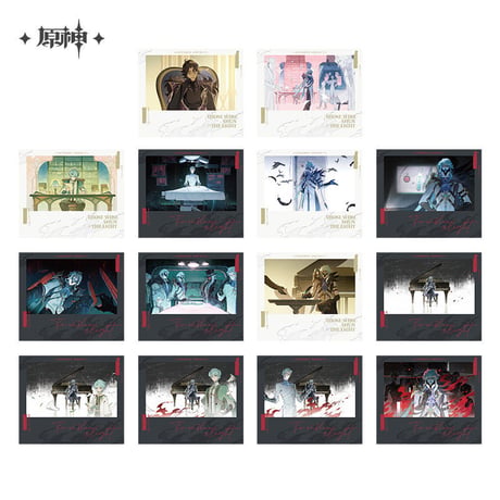 【原神公式店】不向光者 コレクションカード ランダム 18元 （予約11上発送）