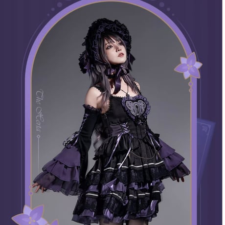【崩スタ公式店】マダム・ヘルタ ドレス 609元 （予約2026年4下発送）