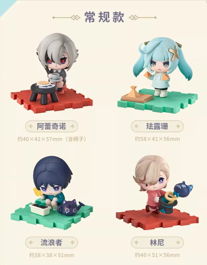 原神公式店】童夢奇珍 SD フィギュア ボックス 414元 （予約3中発送