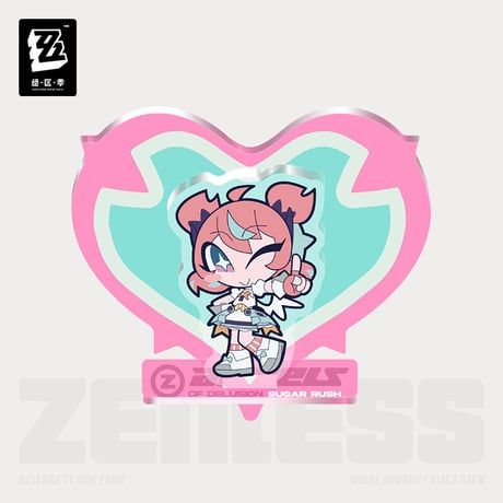 【ゼンゼロ公式店】PINK甜蜜暴撃 ちびキャラ マグネット 38元 （予約2027年3下発送）