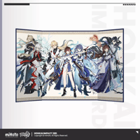 【崩壊3rd公式店】李素裳・神州憶剣 両開き 色紙 38元