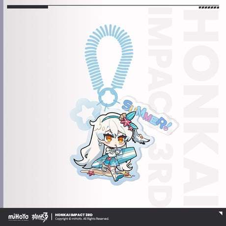 【崩壊3rd公式店】 夏日同行 アクリルチャーム 28元 (予約200日以内発送)