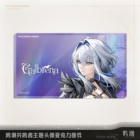 【KURO GAMES旗艦店】鳴潮 2511 共鳴者 アイコン アクリルプレート 45元